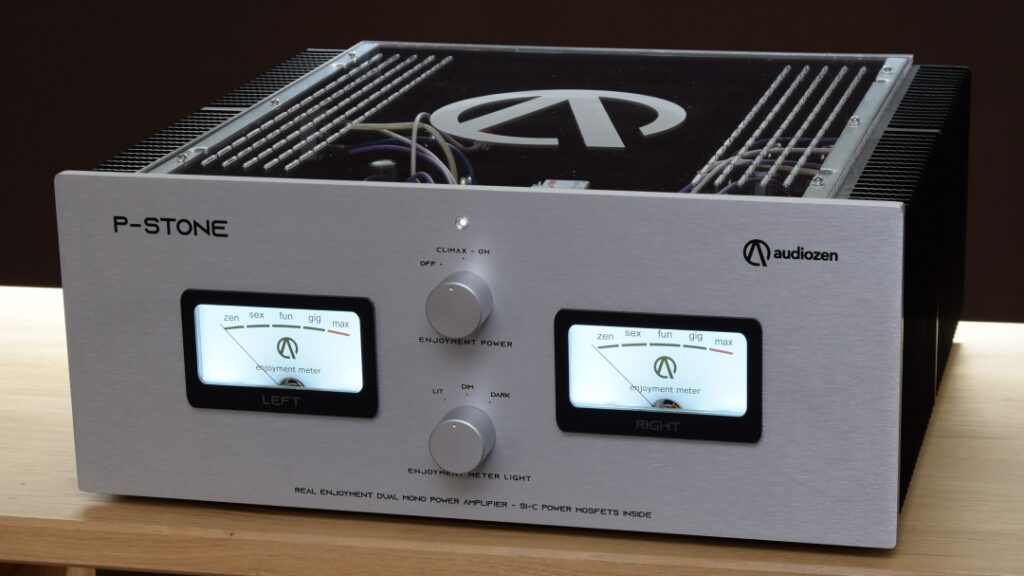 Audiozen P-Stone - Real enjoyment dual mono power amplifier