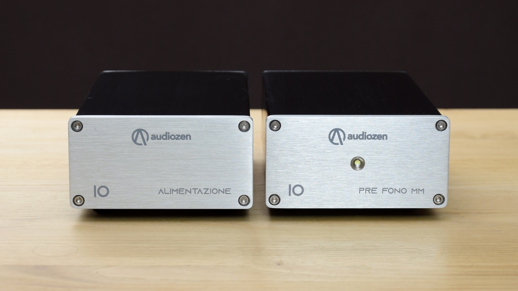 Audiozen IO - MM phono preamplifier with separate power supply unit